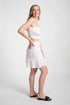 Koy Resort Miami Asymetrical Smocked Crop